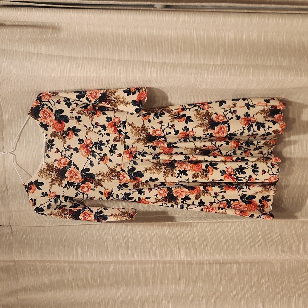 Pinkblush scalloped dress